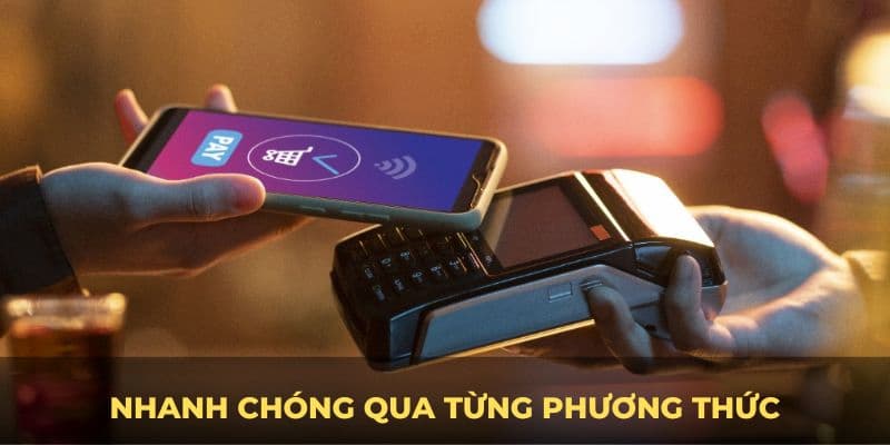 Các bước nạp tiền nhanh gọn và tiện lợi trên 23WIN